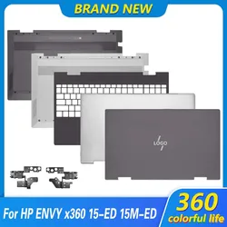 HP ENVY x360 15-ED 15M-EE 15M-EE 15M-EE LCD 뒷면 커버 경첩 노트북 상단 케이스, 팜레스트 베젤 하단 케이스 L93204-001, 신제품