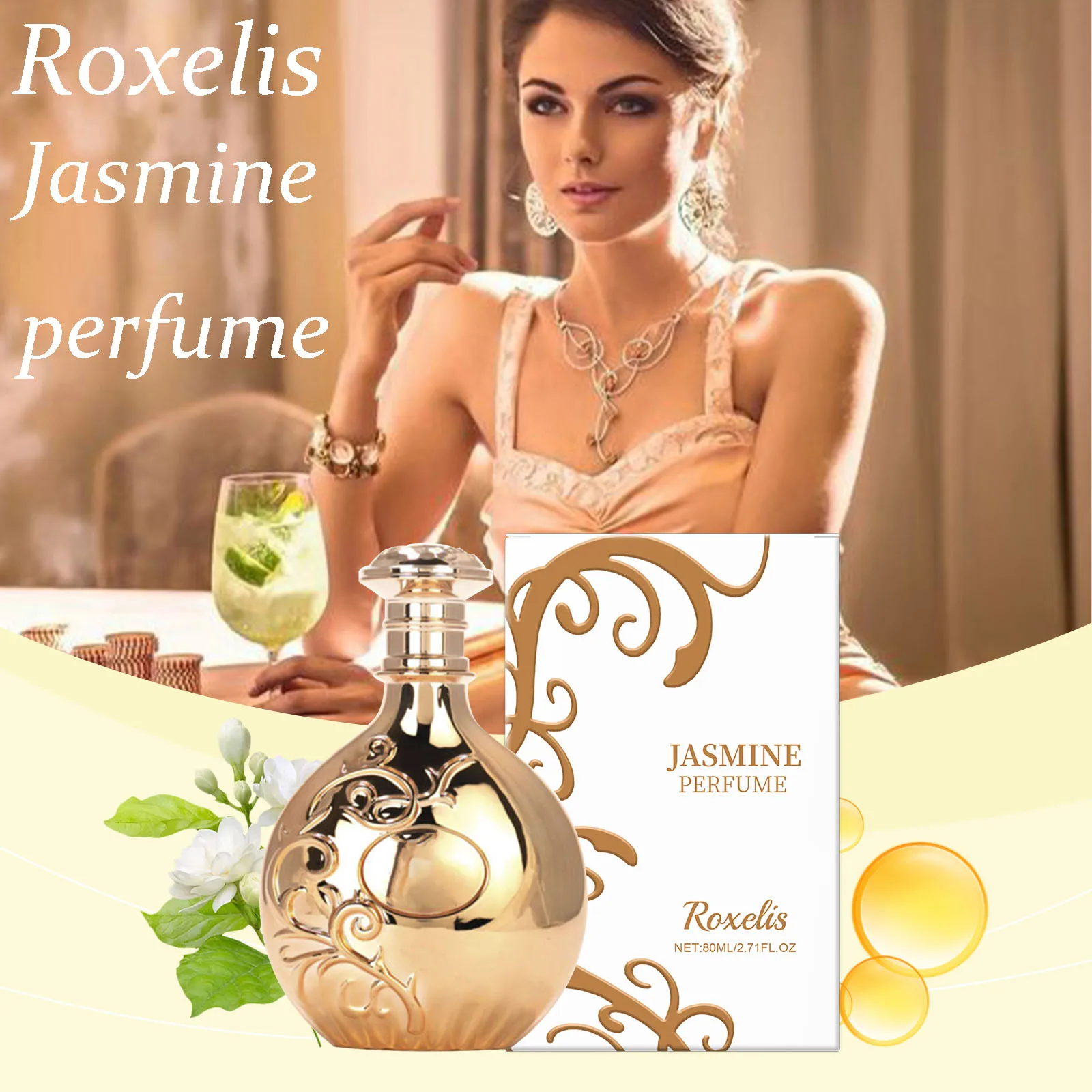 

Роскошные духи Sweet Jasmine, стойкий аромат, повышающий уверенно, ежедневные деловые свидания, привлекательные женские цветочные духи