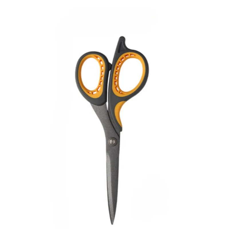 Household Scissors - Multifunctional Stainless Steel Pointed Scissors Teflon Coated Scissors Anti Stick Practical and Durable