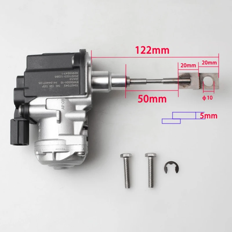 مشغل شاحن توربيني إلكتروني ، محرك سيرفو معزز ، فولكس فاجن جولف ، جيتا ، باسات ، سكودا ، 04E145725P ، 04E198725P ، 2X