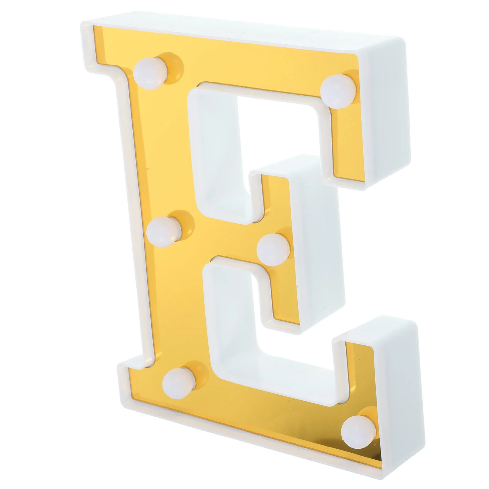 

LED Letter Golden Alphabet Symbols for Party Home Sign Wall Decor Night Lamp without Birthday Party Decorations