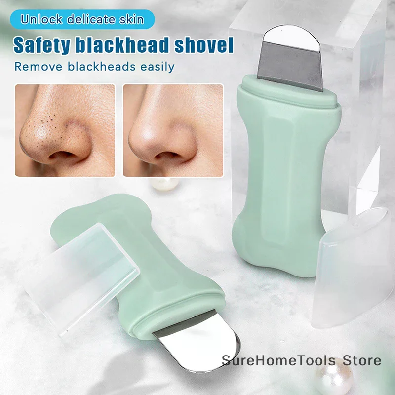 Gesichts Mitesser Entfernung Werkzeug Licht Dünne Gesicht Schaber Für Tiefen Reinigung Gesicht Spachtel Nase Whitehead Reiniger Hautpflege Schönheit Zu