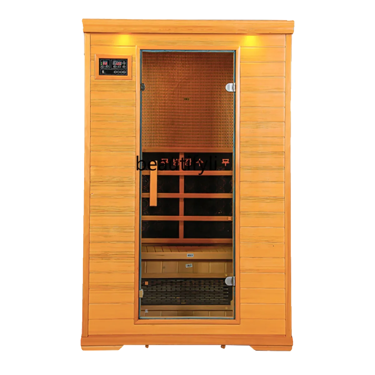 

Steam room family tourmaline single double light wave energy warehouse sauna box