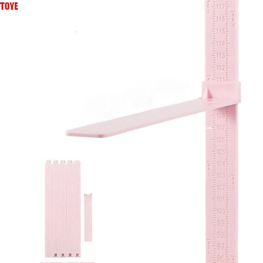 

0-2M Kids Height Ruler Wall Sticker Sliding Measuring Baby Growth Chart High Precision Easy to Install Sliding Measuring Ruler