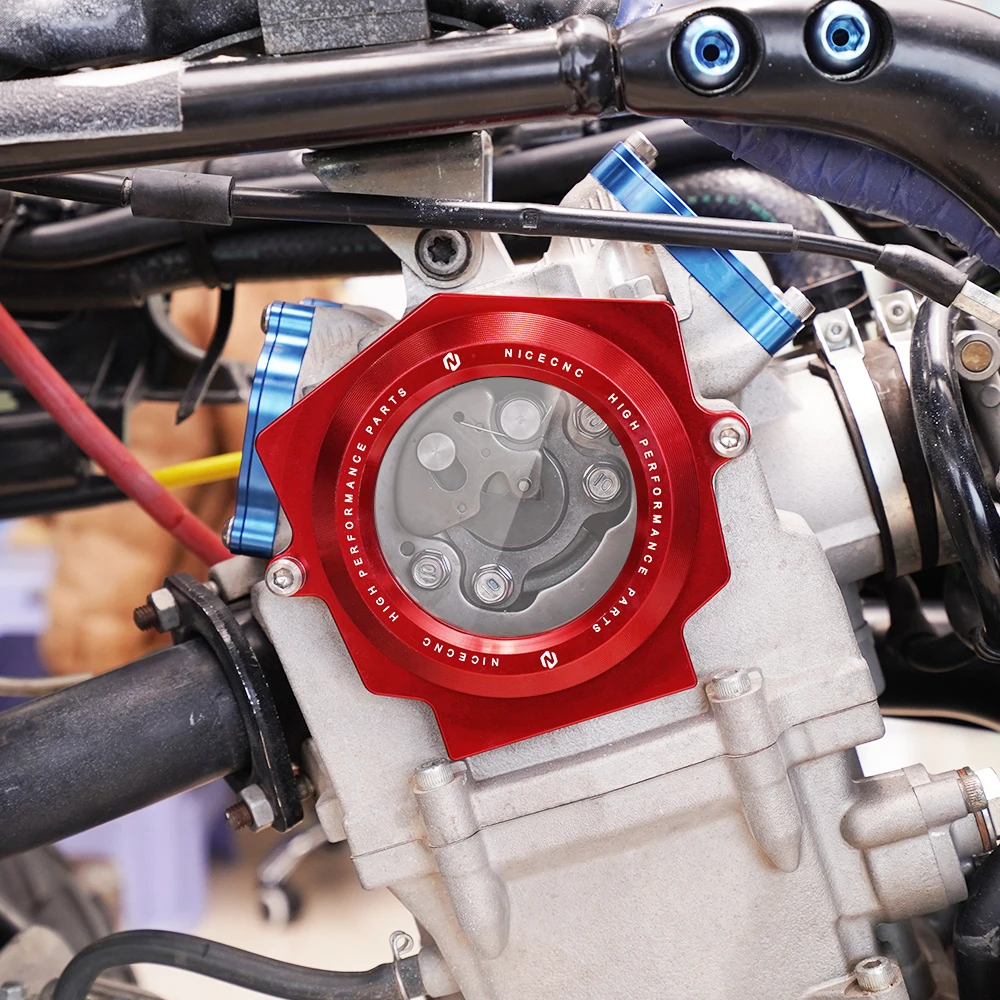NICECNC Für Yamaha Raptor 700 700R YFM700 2006-2024 Nockenwellenabdeckung Schutzplatte Aluminium ATV Zubehör 1S3-11185-00-00 – Detail 8