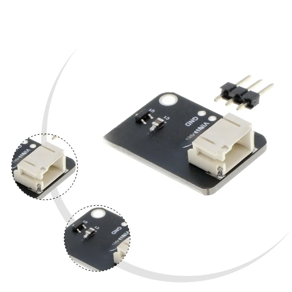 Compact Hall Effect Module Magnetic Sensor Black DRV5032 Hall Sensor Position Detection lids sliders For Security Sensors