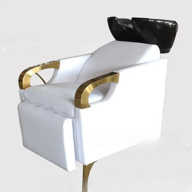 Factory direct sale net celebrity half reclining barbershop fashionHigh Quality shampoo bed