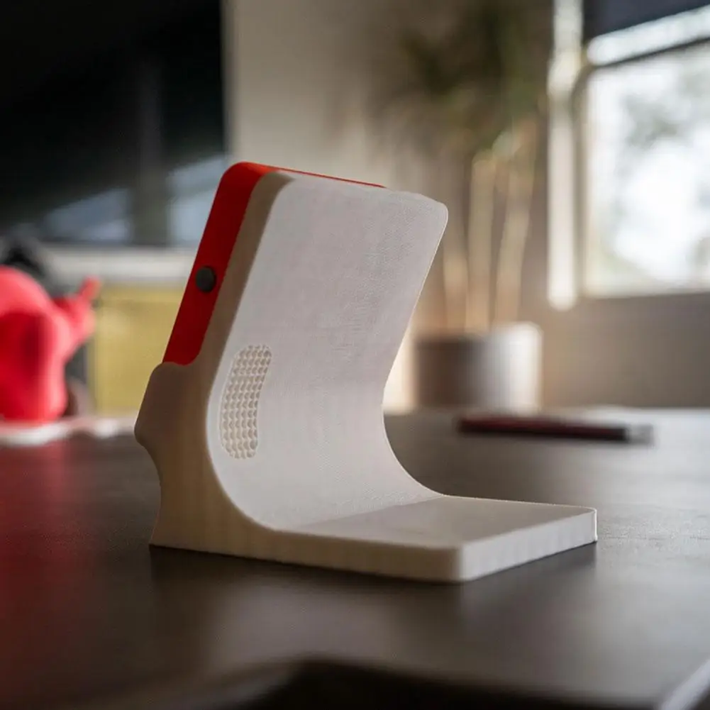 Druk 3D odpowiedni dla Rabbit R1 AI Urządzenie do przechowywania Przenośny stabilny stojak na komputer Rabbit R1 Ai F8O1