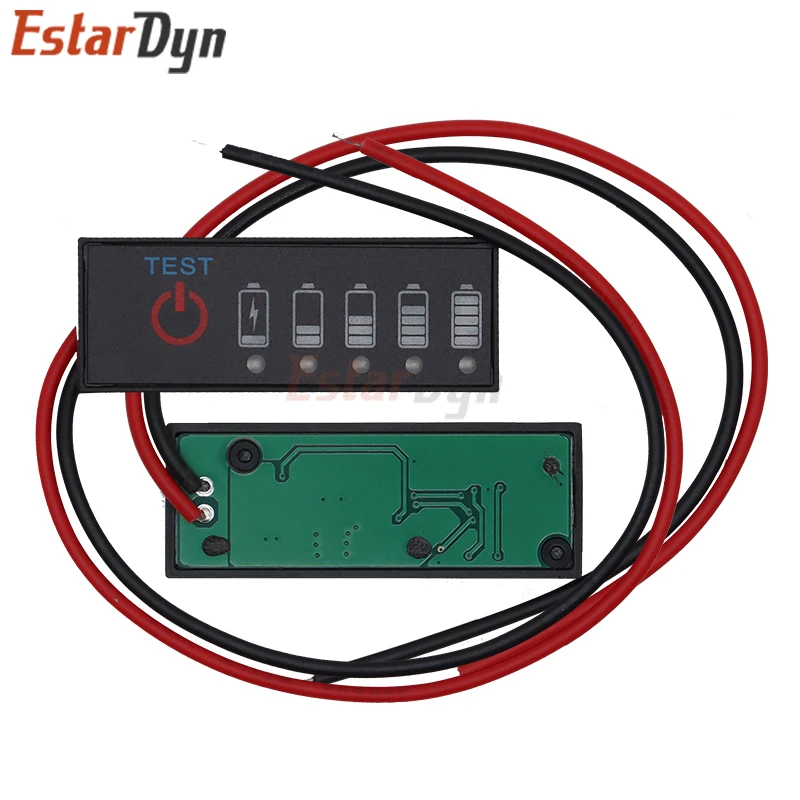 Intelligent Battery Display Lithium Battery Level Indicator 18650 Lipo Li-ion Capacity Board Charging Tester 1S-5S 3.7-21V