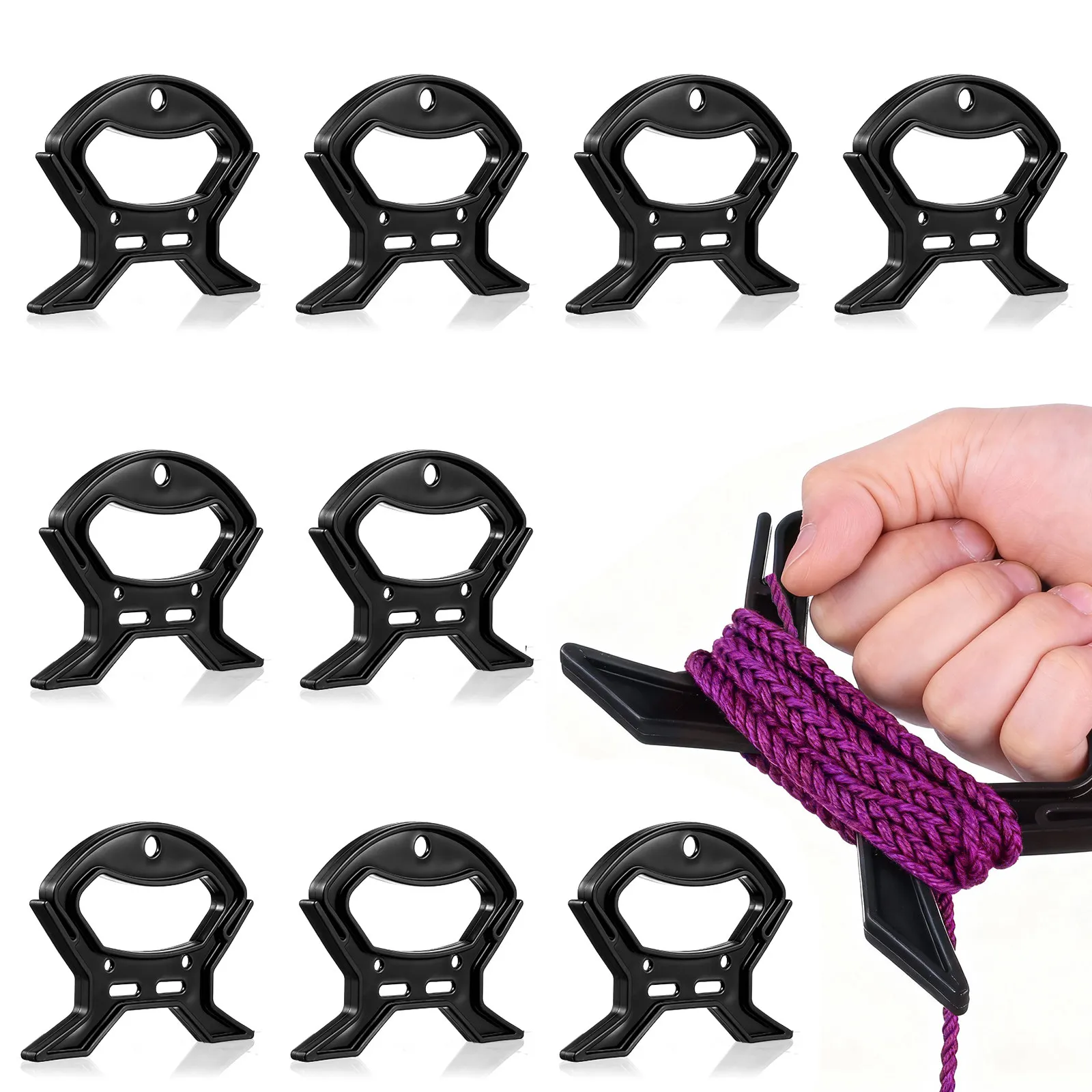 10Pcs Cord Organizer Wrap for Electrical Cords Extension Cord Holder Cable Spool Reel Wire Storage Winder Multipurpose Sturdy
