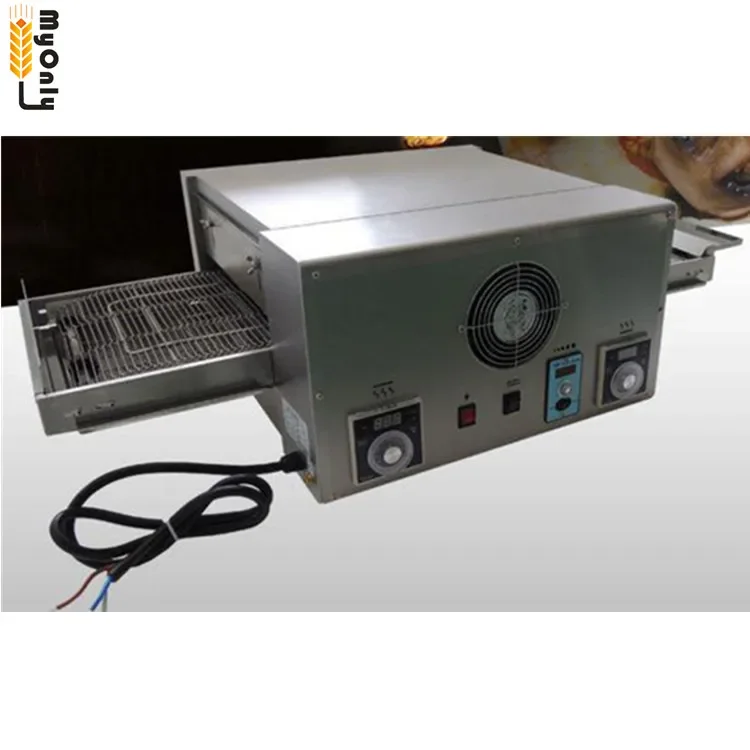 

Electric commercial conveyor pizza oven