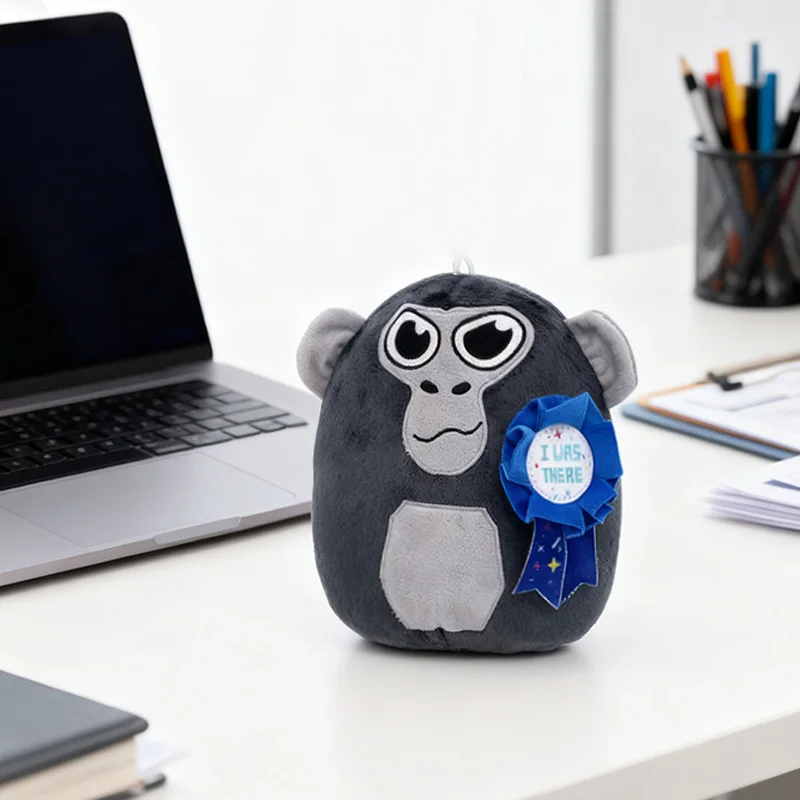 2025 علامة الغوريلا دوغ علة أفخم الراهب بلوشي لطيف Doughboi وسادة محشوة لينة غرفة الديكور دمية Kawaii لعبة أطفال هدية #3