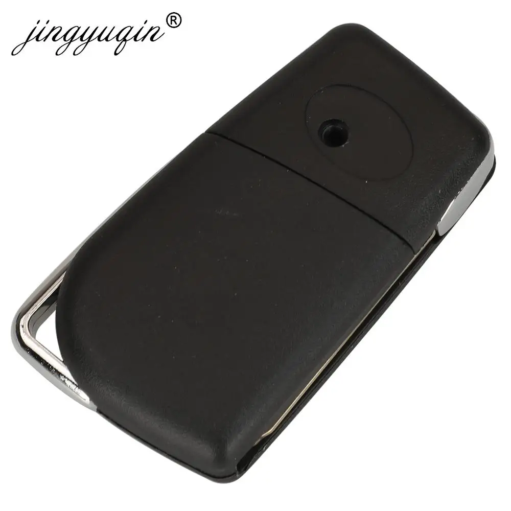 Jingyuqin 433Mhz FSK 8A Chip kluczyk do samochodu Toyota Camry Corolla RAV4 Wilander Levin Frontlander 2018-2022 4-przyciskowy pilot z automatycznym