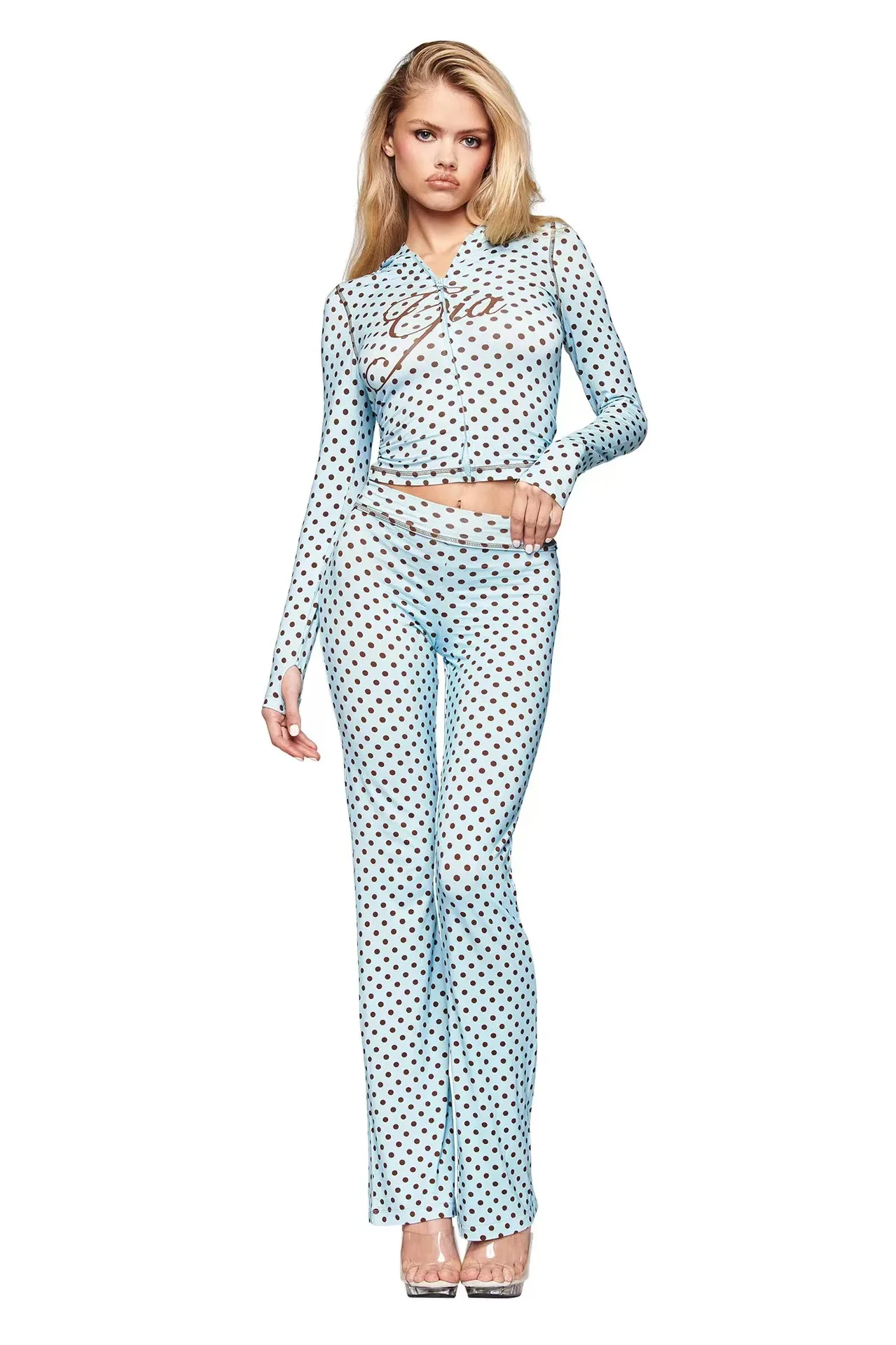 bluedot pants