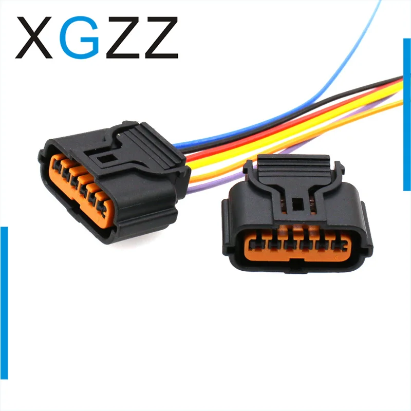6P is suitable for modern Mingtu Yuedong Langdong/Kia Sorento reverse radar plug DJ7063-0.6-21 HP285-12021 HP286-06021