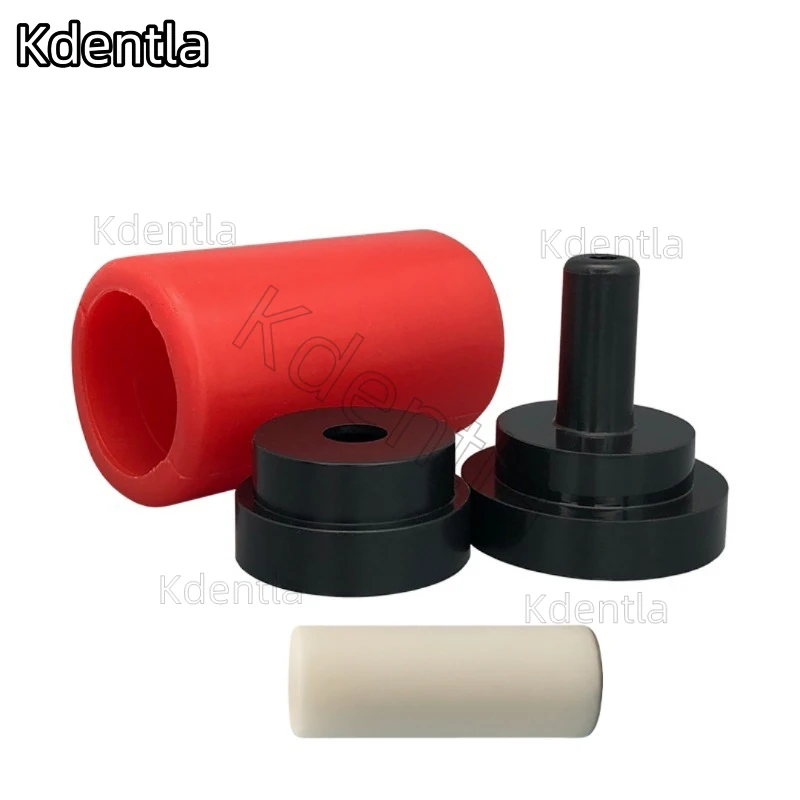 Diş Malzemesi 100g/200g Diş Yatırım Halkası Basın Çubuk Kırmızı Halka Silikon Gömme Halkası Basın Fırını için
