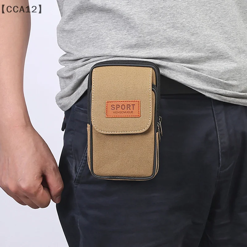 

Belt Phone Case Multifunctional Phone Carrying Case Belt Mobile Phone Case For Men Large Smartphone Bag Belt Bag For Camping