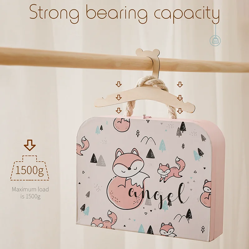 10 szt. Kreatywnych drewnianyc – Baby Nursery Hangers recenzja i cena