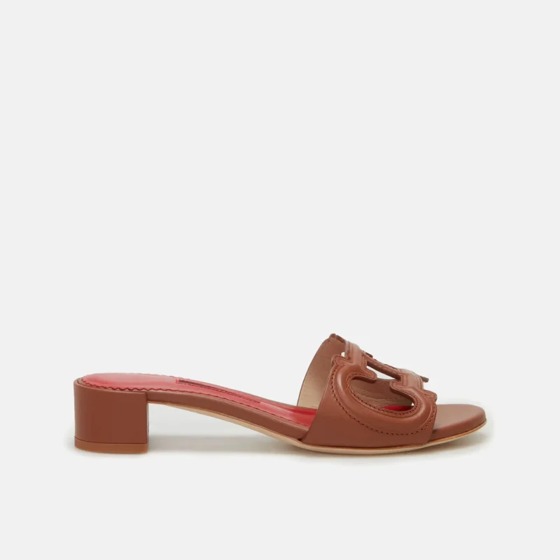 CH Women's Home Slippers Wearable Flat Simple Style Rhinestone Office Heeld sandals Openwork Design Elegant Women's Shoes