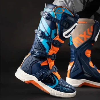 أحذية Acerbis Asibis الإيطالية للطرق الوعرة، أحذية حماية لركوب الدراجات النارية، معدات الحماية