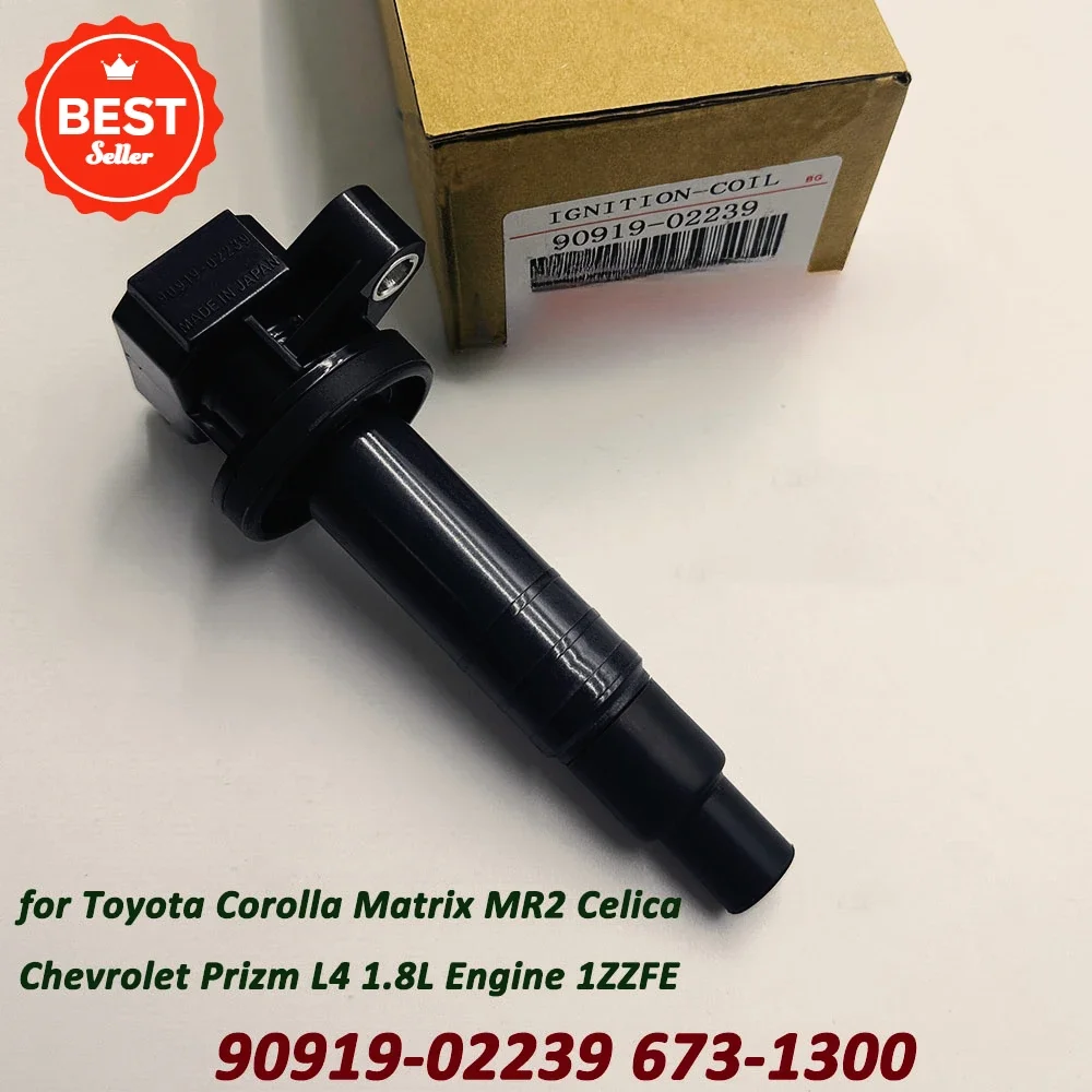 

New OE 90919-02239 9091902239 Ignition Coil 90919-02262 90919-T2002 90080-19015 90080-19019 For TOYOTA RAV4 Celica Corolla