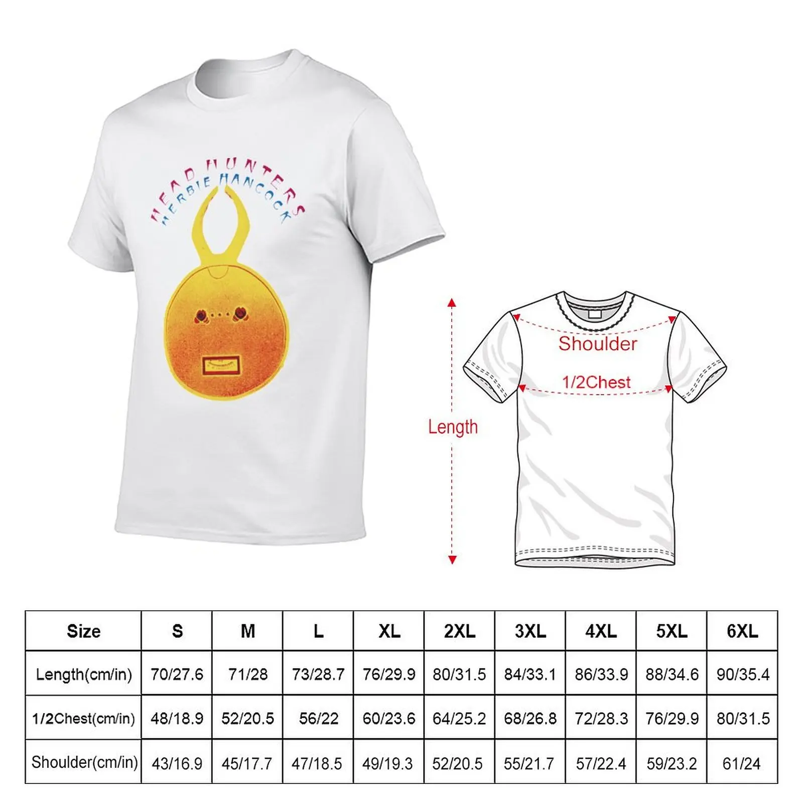 Herbie Hancock Head Hunters T-Shirt anime tshirt tshirts personalised plain black t shirts men