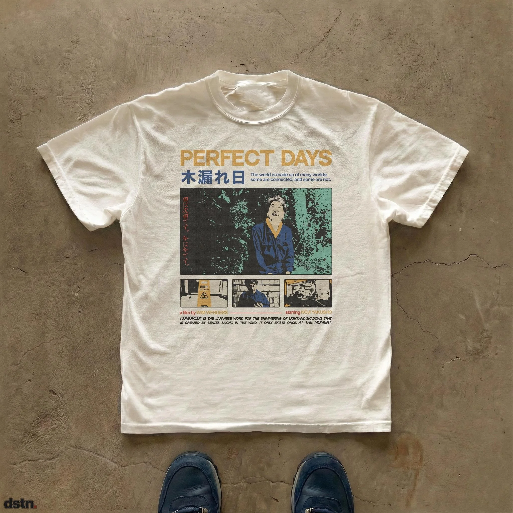 Perfect Days Movie Wim Wenders Vintage Graphic T-Shirt Cotton Men Women Streetwear Tee
