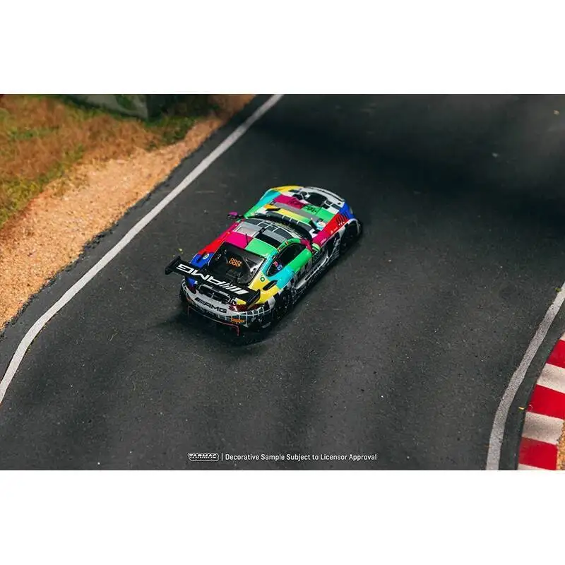 In Stock Tarmac Works 1:64 Mercedes AMG GT3 Bathurst 12h 2025 GruppeM Racing Diecast Car Model Collection Toys TW image 4