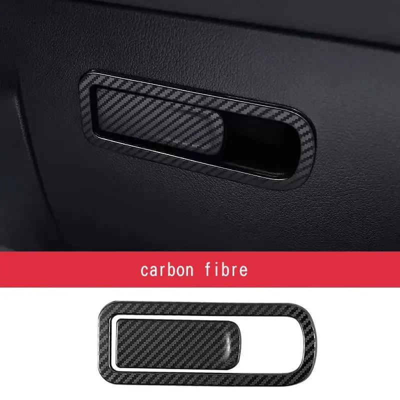 

For Mercedes Benz A B CLA GLB GLA Class W177 W247 C118 W118 X247 H247 Car Accessories Copilot Glove Box Handle Switch Cover Trim