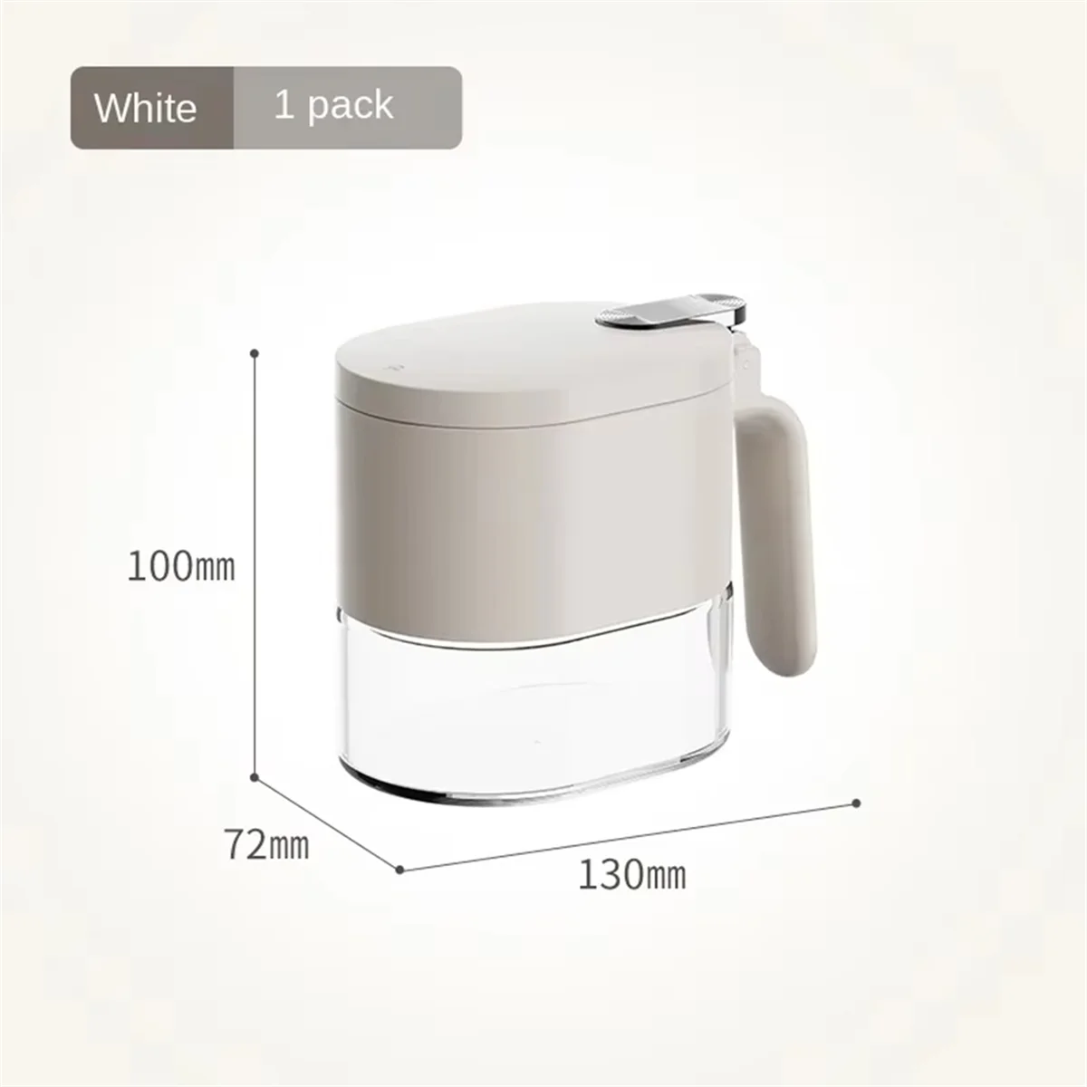 مجموعة تخزين توابل المطبخ HHTL - صندوق توابل محكم الغلق عالي الجودة مع شاكر الملح وزجاجات التوابل، منظم منزلي