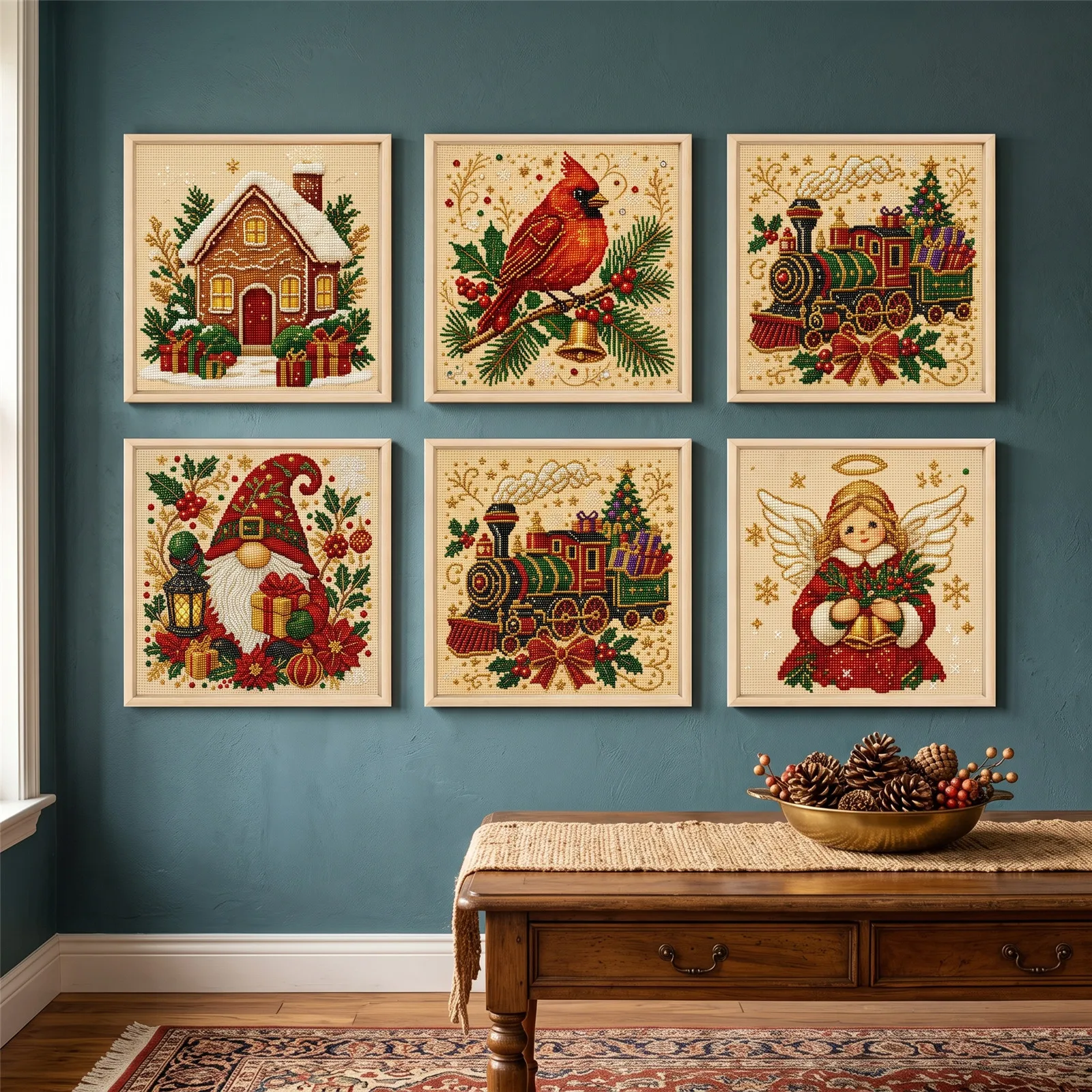 Zestaw do haftowania krzyżykow – Cross Stitch Stamped Kits Beginners recenzja i cena