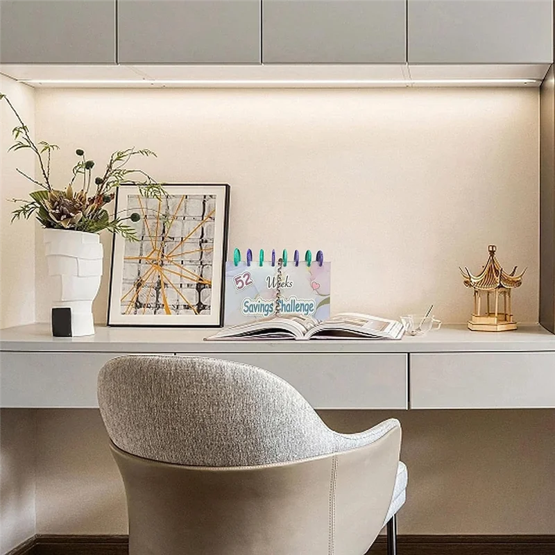 หนังสือประหยัดเงินพร้อมซองใส่ซองใส่หนังสือราคาประหยัดแบบนำกลับมาใช้ได้นาน52สัปดาห์