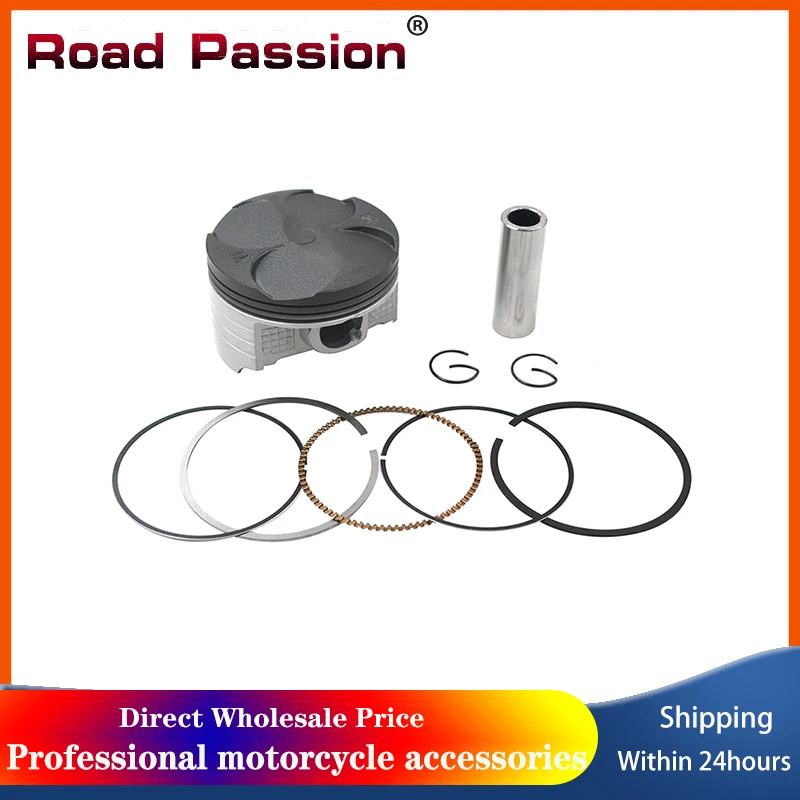 

Road Passion Motorcycle Parts Size 62mm 62.50 63mm STD +50 +100 Piston Rings For HONDA CBR250 CBR 250 2018-2019