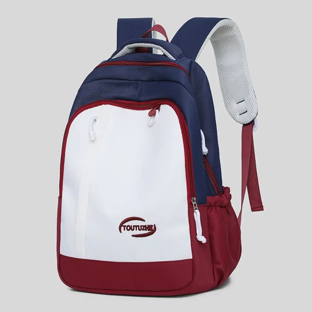 Casual Lightweight Student Backpack Large Capacity Multifunctional Dual-shoulder Bag Minimalist Travel Backpack Commuting