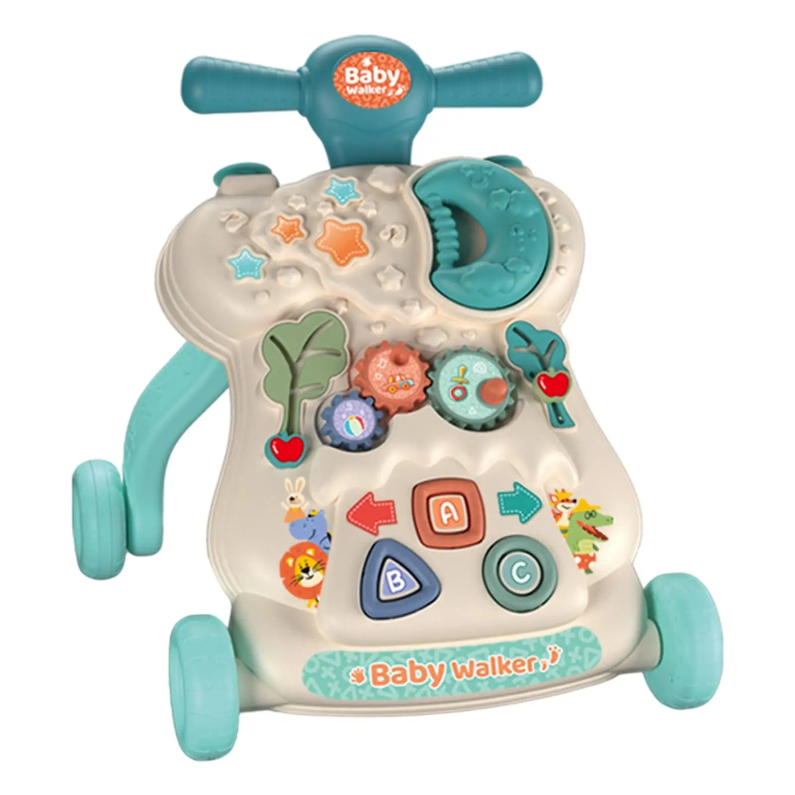

3-in-1 it to Stand Toy Activity Table Drawing Board Educational Toys Year Girl Birthday Gift Toddler Push Toy