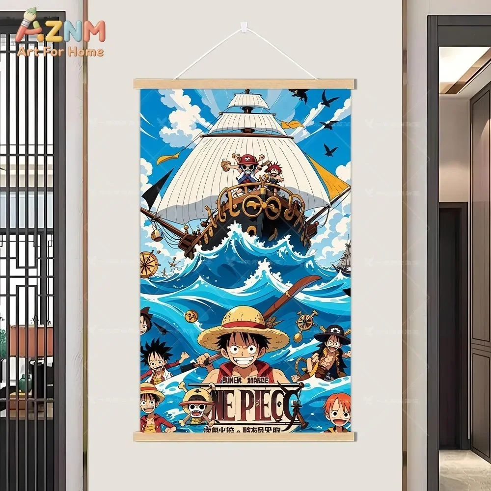 VIVID GEM Full Drill Diamond Painting One Piece Thousand Sunny Pirate Japanese Cartoon Mosaic 5D DIY For Adults Home Decor