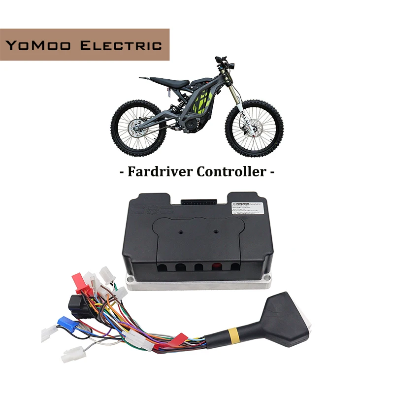 

Контроллер синусоидального тока Fardriver 96V ND96450 170A BLDC 60V-96V с Bluetooth для электродвигателей 3-5 кВт, электромотоциклов, велосипедов и электровелосипедов