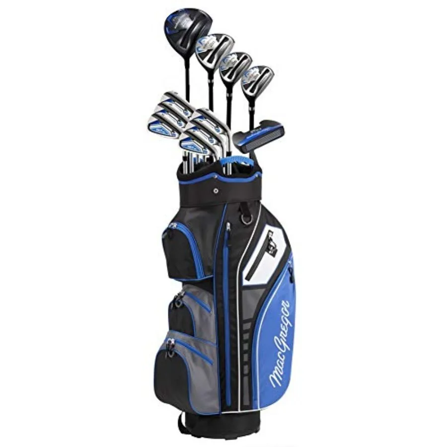 

Golf DCT3000 Premium Mens Golf Clubs Set, Left Hand, Cart Bag