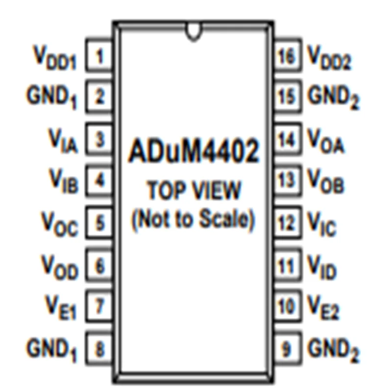 ADUM4402ARIZ ADUM4402ARI 5 kV RMS Quad-Channel Digital Isolators Original IC In stock