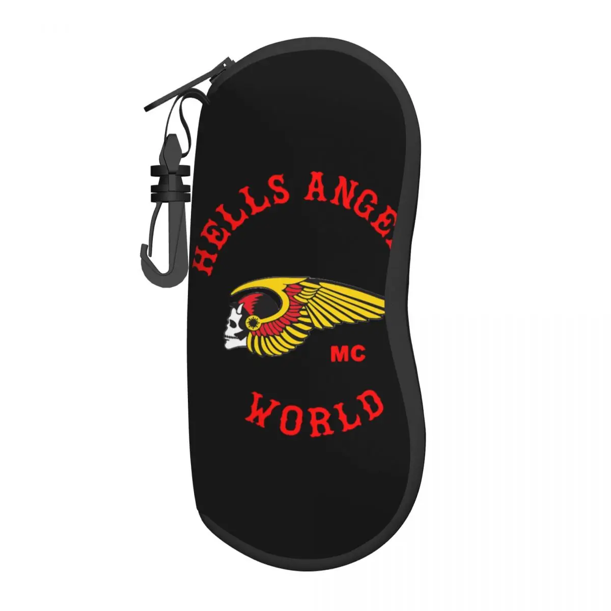 

Hells Angels Glasses Case Lightweight Box Eyewear Storage Box Vintage Sunglasses Box