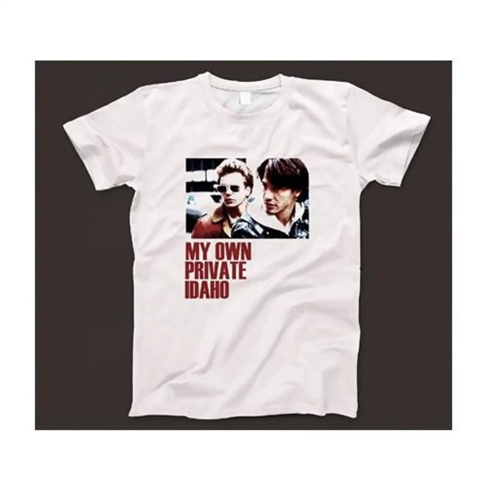 My Own Private Idaho T Shirt 093 Retro White  vintage Washed Comfortable Unisex Versatile Casual streetwear Slightly