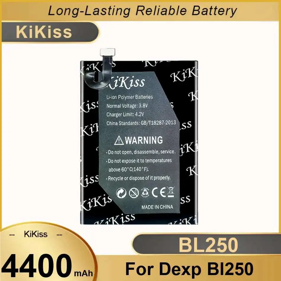 

4400Mah Mobile Phone Battery For Dexp BL250 Premium Replacement