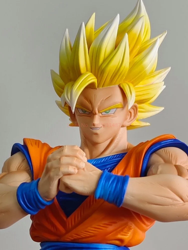 Anime Dragon Ball 30cm Son Goku Figure Super Saiyan 2 Action Figurine Pvc Statue Collection Model Decoration Toys Gift