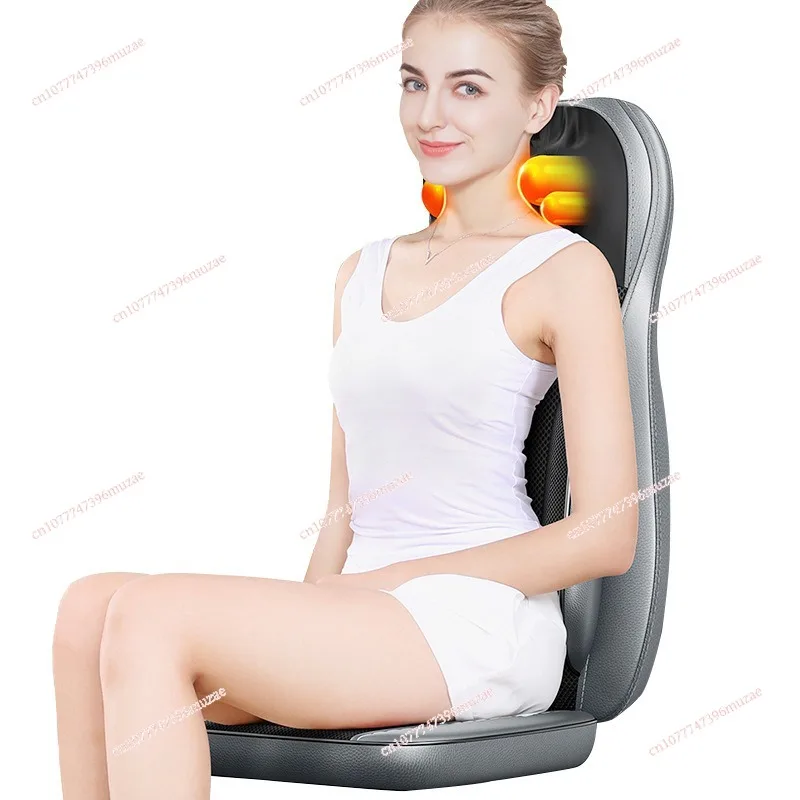 Cervical Massage Cushion Massager Cervical Spine Waist Back Hips Full Body Cushion Household Shoulder and Neck Kneading Massager