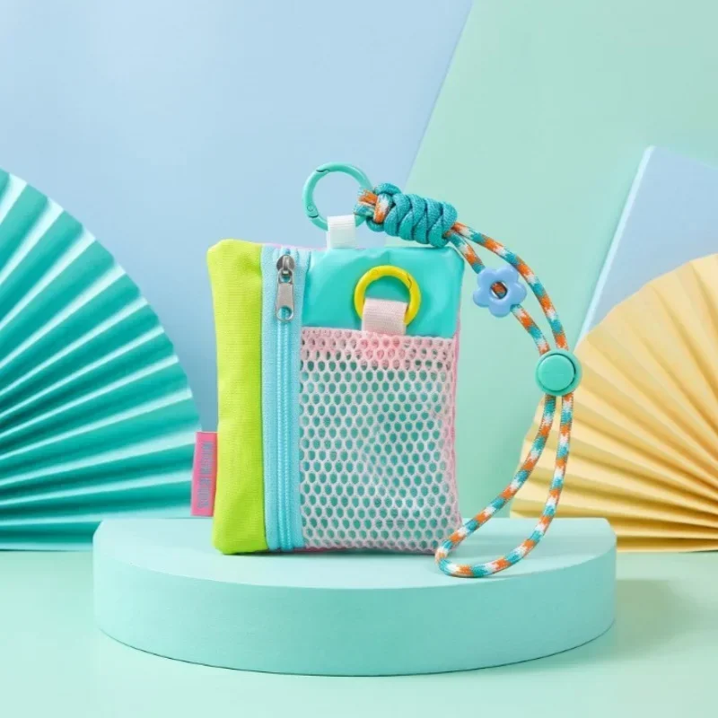 Neue Mini-Geldbörse Dopamin-Münzbeutel für Frauen Multifunktionales Ausweishülle Schlüsselanhänger Kartenhalter Lanyard-Tasche Anhänger Handy-Charm – Detail 7