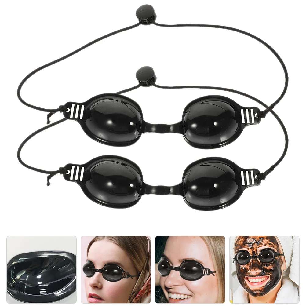 

2Pcs Protective Eyewear Safety Goggles Tanning Goggles Eye Protection Lightweight Durable Adjustable Cosmetics Procedures Tattoo