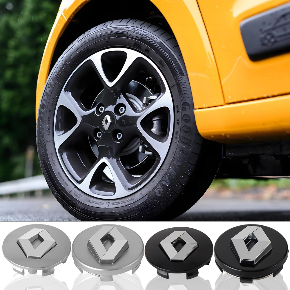 4Pcs 56/60mm Car Emblem Wheel - Tech Accessories Dacia 评论和价格