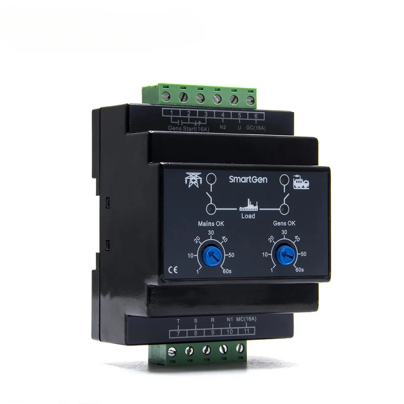SmartGen HAT320 ATS Controller Module, 2 Stage PC, DC Class ATS Dual Power Automatic Transfer Switch, Rated AC175~280V
