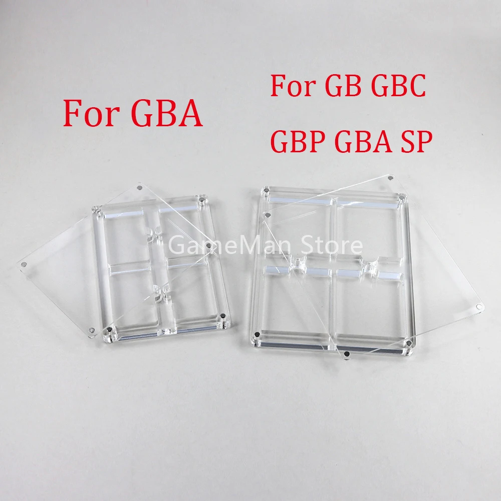 

1pc For GBA Transparent Game Card Acrylic Case Magnetic Cover Display Case Storage Box for Gamebay GB GBC GBP GBA SP