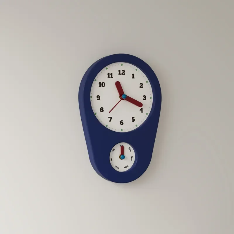 Modern Minimalist Wall Clock Silent Non Ticking Quartz Timepiece For Living Room Bedroom Home Decor Elegant Round Design 2026
